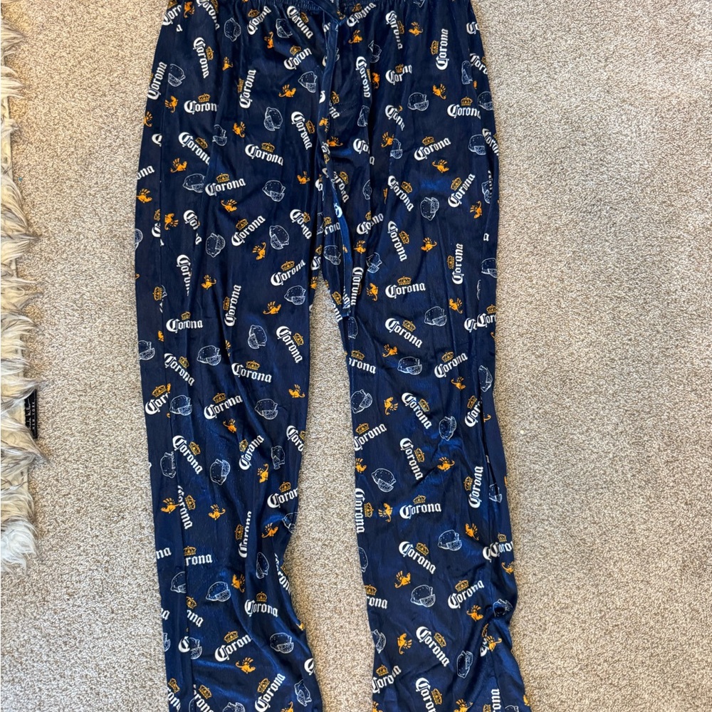 Men’s Corona Navy and White Lounge Pants